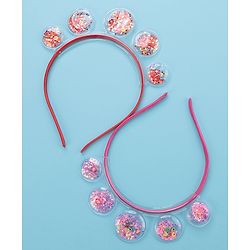 Babyhug Hair Bands- Red & Fuschia