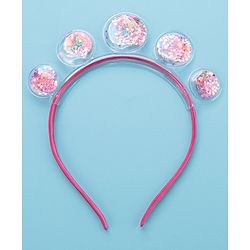 Babyhug Hair Bands- Red & Fuschia