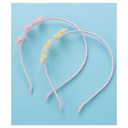 Babyhug Hair Bands- Yellow & Pink