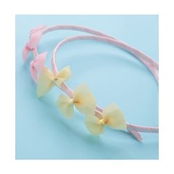 Babyhug Hair Bands- Yellow & Pink