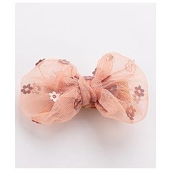Babyhug Hair Pins And Clips Sequin Detailing Set of 2-  Peach