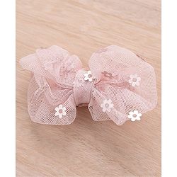 Babyhug Hair Pins And Clips Sequin Detailing Set of 2-  Pink