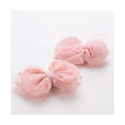 Babyhug Bow Shaped Hair Clips Pack of 2 - Pink