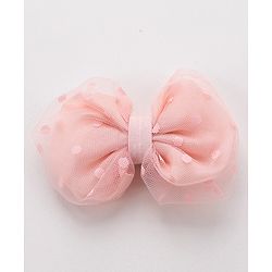 Babyhug Bow Shaped Hair Clips Pack of 2 - Pink