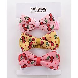 Babyhug Headbands Set of 3 - Multicolor