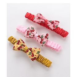 Babyhug Headbands Set of 3 - Multicolor