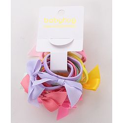 Babyhug Free Size Rubber Bands Set of 12 - Multicolour