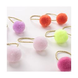 Babyhug Rubber Bands & Scrunchies Set of 10- Multicolor