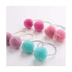 Babyhug Rubber Bands & Scrunchies Set of 8- Multicolor