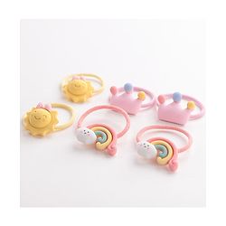 Babyhug Rubber Bands Pack of 6 - Multicolor