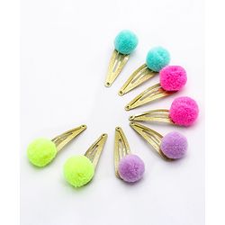 Babyhug Snap Clips Free Size Pack Of 8 - Multicolor