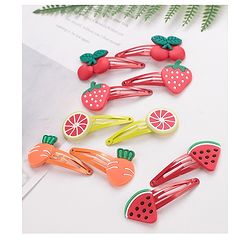 Babyhug Snap Clips Set of 10- Multicolor