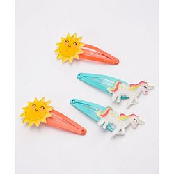 Babyhug Snap Clips Pack of 12 - Multicolor