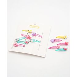 Babyhug Snap Clips Pack of 12 - Multicolor