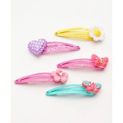 Babyhug Snap Clips Pack of 12 - Multicolor