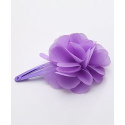 Babyhug Flower Applique Snap Clips Pack of 6 - Multicolor