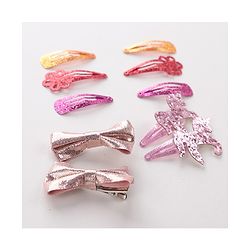 Babyhug Snap Clips Free Size Pack Of 10 - Multicolor