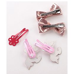 Babyhug Snap Clips Free Size Pack Of 10 - Multicolor