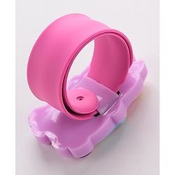 Babyhug Free Size Analog Watch - Dark Pink