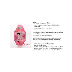Babyhug Free Size Digital Watch Animal Design - Multicolour