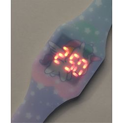 Babyhug Free Size Digital Watch Unicorn Design - Multicolour