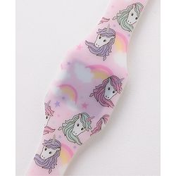 Babyhug Free Size Digital Watch Unicorn Design - Multicolour