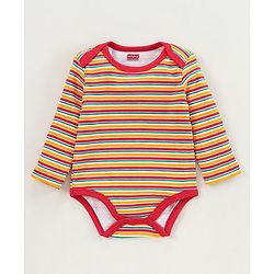 Babyhug 100% Cotton Onesie Multi Print Pack of 3 - Multicolour