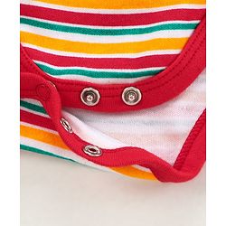 Babyhug 100% Cotton Onesie Multi Print Pack of 3 - Multicolour