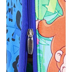 Babyhug Multipurpose Foldable Hanging Organizer Jungle Baby Print - Blue