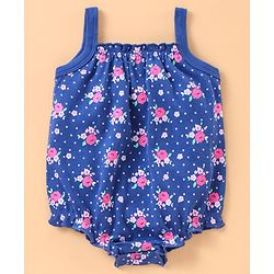 Babyhug 100% Cotton Singlet Onesies Pack of 3 - Multicolor