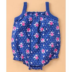 Babyhug 100% Cotton Singlet Onesies Pack of 3 - Multicolor