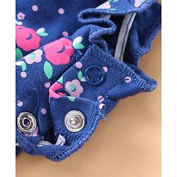 Babyhug 100% Cotton Singlet Onesies Pack of 3 - Multicolor