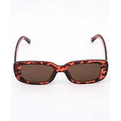 Babyhug Leopard Print Sunglasses - Orange