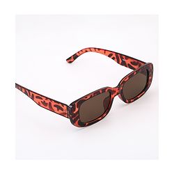 Babyhug Leopard Print Sunglasses - Orange