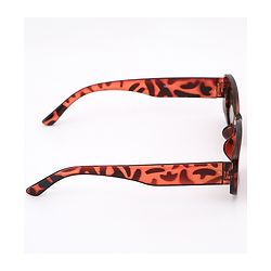 Babyhug Leopard Print Sunglasses - Orange