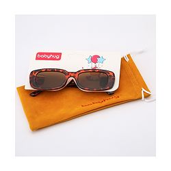 Babyhug Leopard Print Sunglasses - Orange