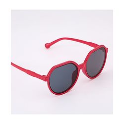 Babyhug Round Shaped Sunglasses - Red