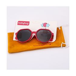 Babyhug Round Shaped Sunglasses - Red