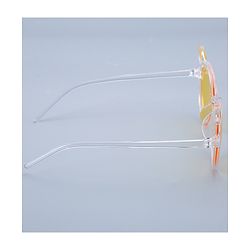Babyhug Round Shaped Sunglasses Free Size - Yellow