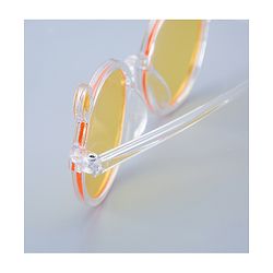 Babyhug Round Shaped Sunglasses Free Size - Yellow