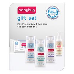 Milk Protein Skin and Hair care giftset - Pack of 5