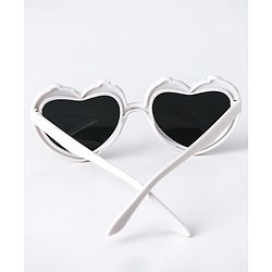 Babyhug Kids Sunglasses Heart Shaped Free Size - White