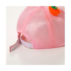 Babyhug Rabbit Embroidered Baseball Cap - Pink
