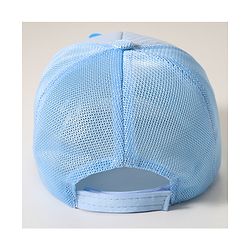 Babyhug Baseball Cap With Bear Applique - Blue