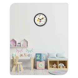 Babyhug Jungle Safari Wall Clock - White