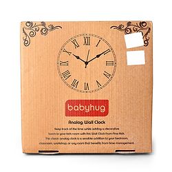 Babyhug Jungle Safari Wall Clock - White