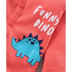 Babyhug Full Sleeves Vests Pack of 3 - Blue Peach White