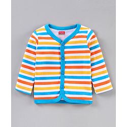 Babyhug Full Sleeves Vests Animal Print Pack of 3 - Multicolor