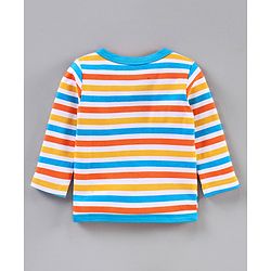 Babyhug Full Sleeves Vests Animal Print Pack of 3 - Multicolor