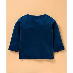 Babyhug Full Sleeves Vests Rocket Print Pack of 3 - Blue